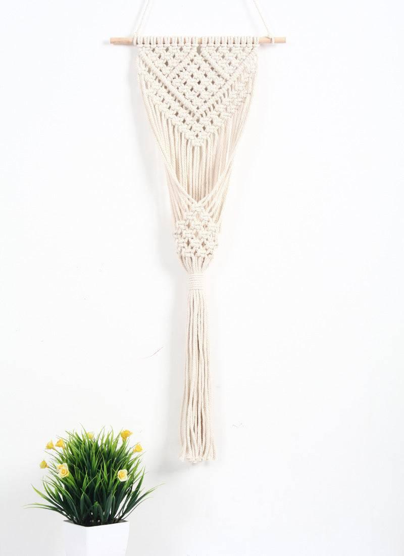 Woven Net Bag Flower Basket Wall Decoration Flower Shop Decoration - Crafted Home