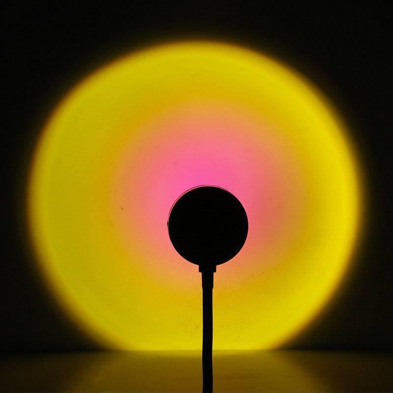 Sunset Projection Lamp Sunset Projector Night Light Wall Decoration Lighting - Crafted Home
