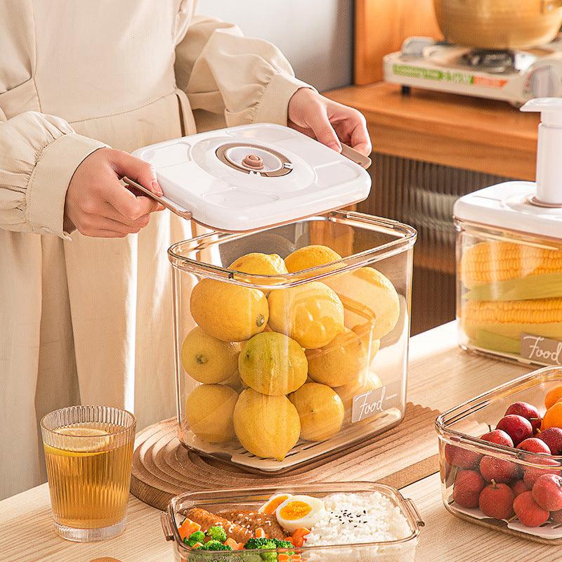 kitchen sealer container transparent sealed tank cans lunch box