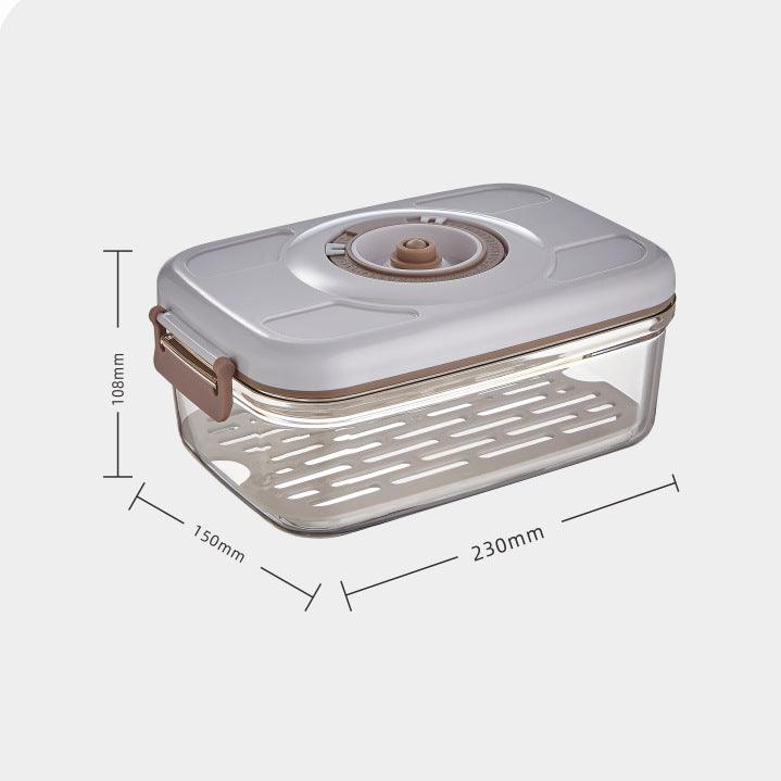 kitchen sealer container transparent sealed tank cans lunch box