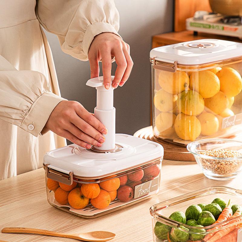 kitchen sealer container transparent sealed tank cans lunch box
