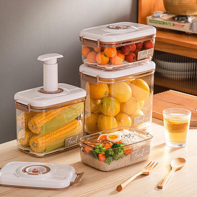 kitchen sealer container transparent sealed tank cans lunch box