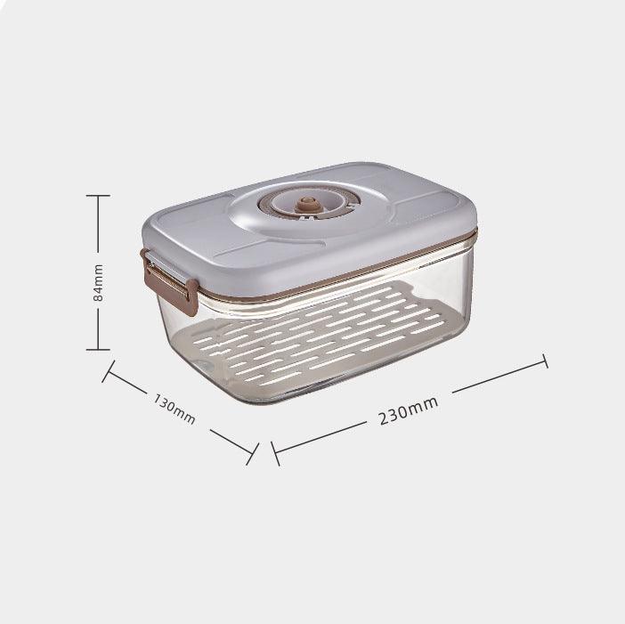 kitchen sealer container transparent sealed tank cans lunch box