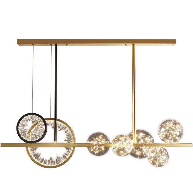 Modern Table Crystal Living Room Lamps Bar Ideas - Crafted Home