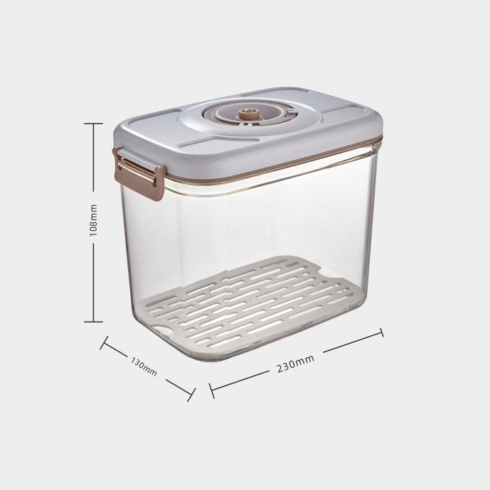 kitchen sealer container transparent sealed tank cans lunch box