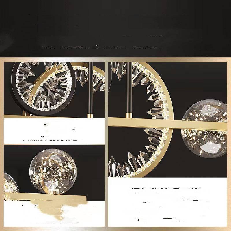 Modern Table Crystal Living Room Lamps Bar Ideas - Crafted Home