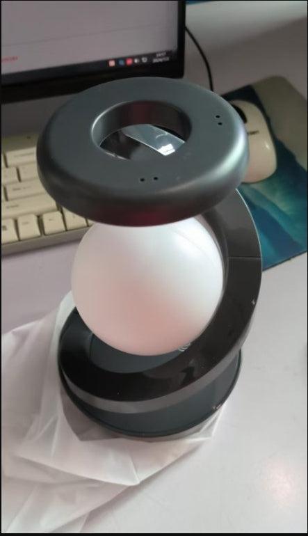 rotating moon desk lamp