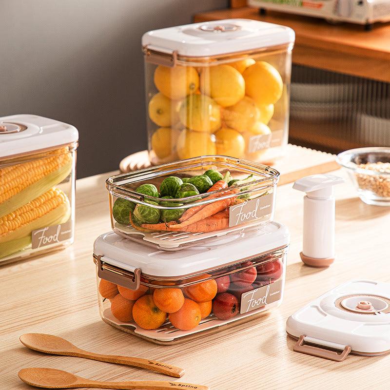 kitchen sealer container transparent sealed tank cans lunch box