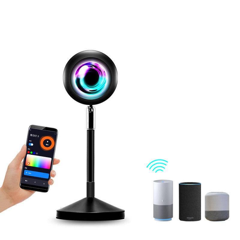 Sunset Projection Lamp Sunset Projector Night Light Wall Decoration Lighting - Crafted Home