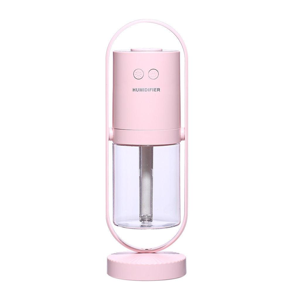 Magic Shadow USB Air Humidifier For Home With Projection Night Lights Ultrasonic Car Mist Maker Mini Office Air Purifier - Crafted Home