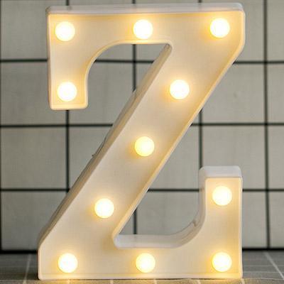 HOME IMPROVEMENT - LED ALPHABET NIGHT LIGHT - Crafted Home