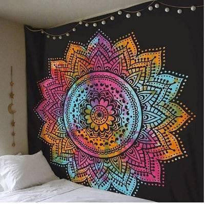 New Boho Print Home Tapestry Wall Hanging Wall Decoration Beach Towel Beach Blanket - Crafted Home