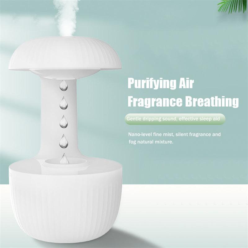 Anti-gravity Air Humidifier Mute Countercurrent Humidifier Levitating Water Drops Cool Mist Maker Fogger Relieve Fatigue - Crafted Home