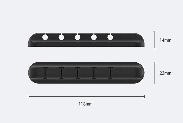 Silicone storage cable management cable organize wires