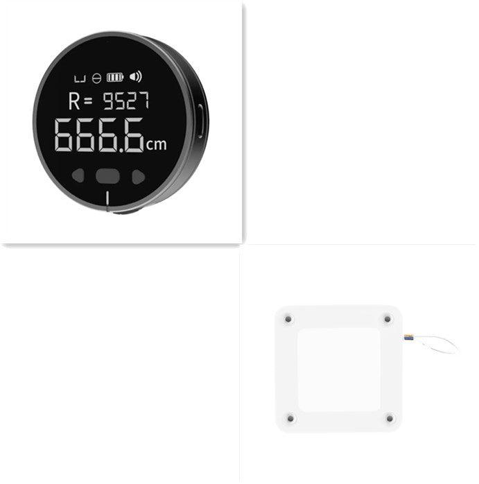 Distance Measuring Instrument Electronic Measuring Ruler Tape Measure High Definition Digital LCD High Precision Electronic Measuring Ruler Tool - Crafted Home