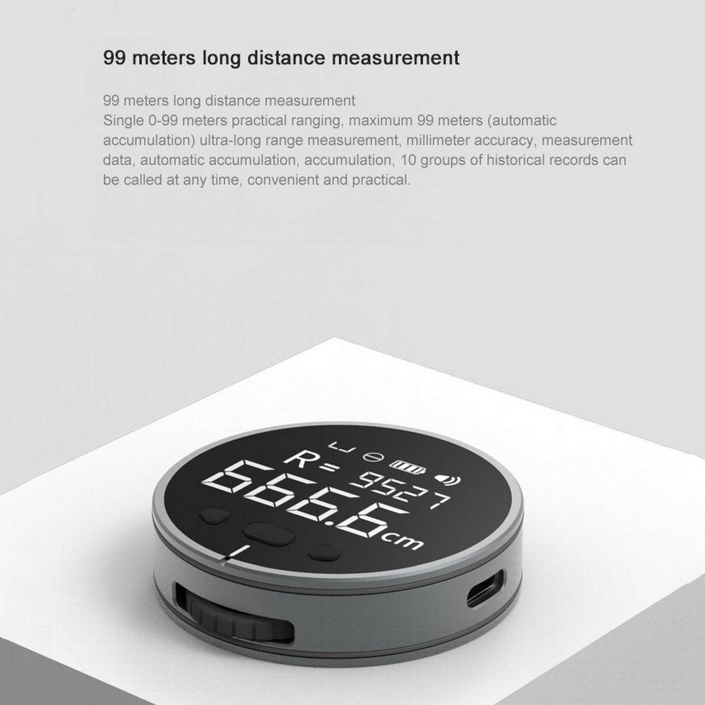 Distance Measuring Instrument Electronic Measuring Ruler Tape Measure High Definition Digital LCD High Precision Electronic Measuring Ruler Tool - Crafted Home