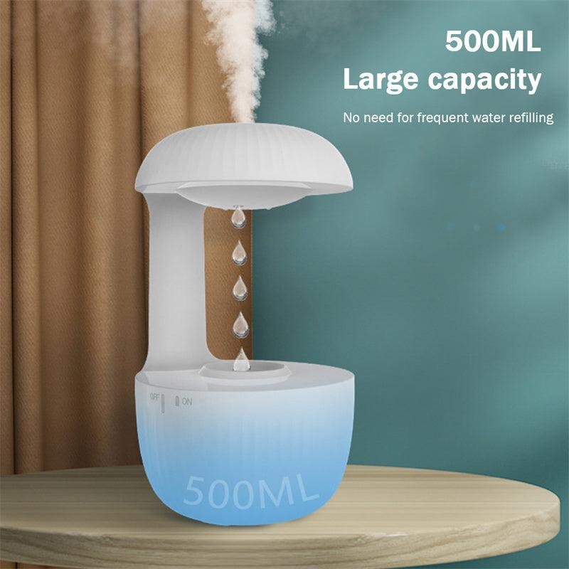 Anti-gravity Air Humidifier Mute Countercurrent Humidifier Levitating Water Drops Cool Mist Maker Fogger Relieve Fatigue - Crafted Home