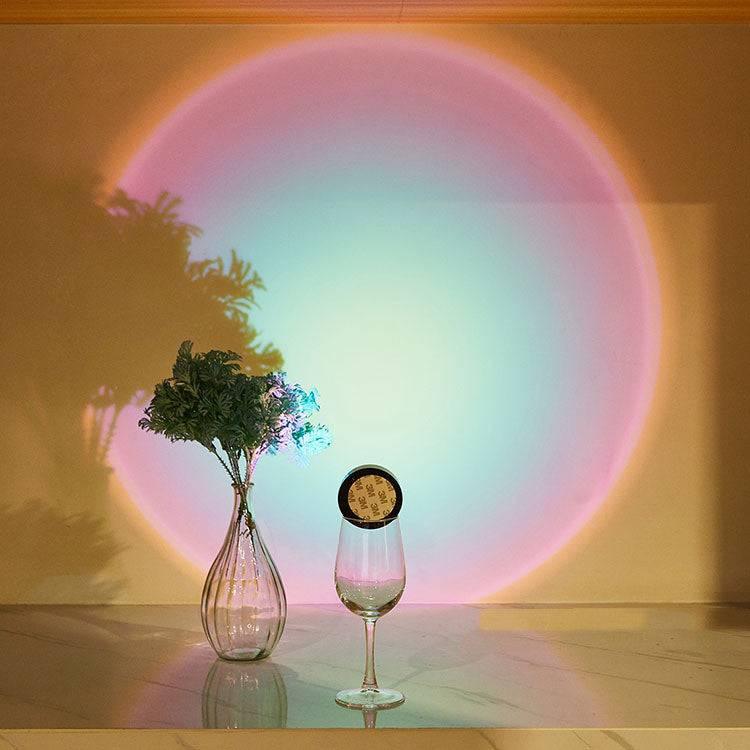 Led Lights Wireless Closet Kitchen Lights Under Furniture Battery Powered Sunset Nightlight Wall Lamp Bedroom Decoration Cabinet - Crafted Home