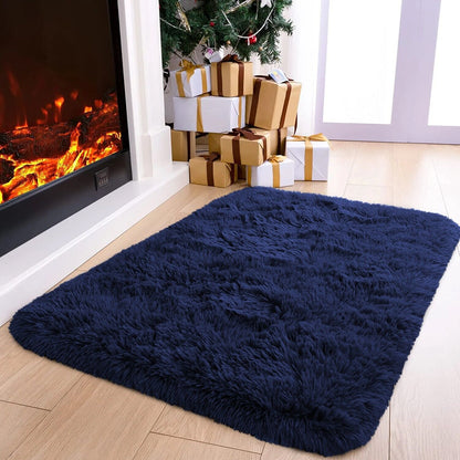 Large Shaggy Area Rug anti Slip Floor Mat Fluffy Carpets for Bedroom Living Room