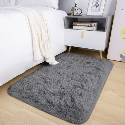 Large Shaggy Area Rug anti Slip Floor Mat Fluffy Carpets for Bedroom Living Room