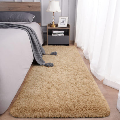Large Shaggy Area Rug anti Slip Floor Mat Fluffy Carpets for Bedroom Living Room